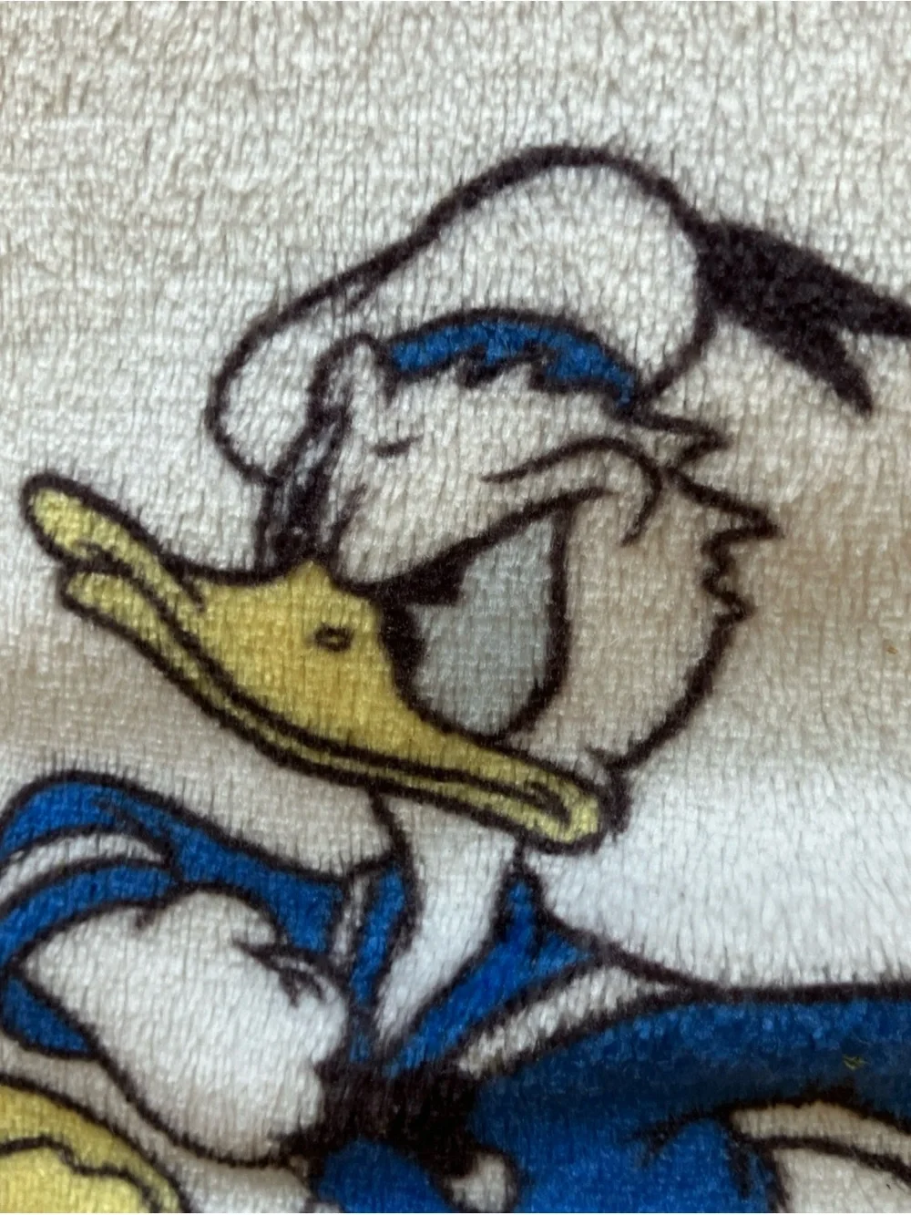 Disney Mickey Mouse Soft Blanket Pluto Daisy Donald Duck Minnie Goofy Fits Twin